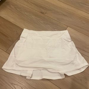 White lululemon skirt